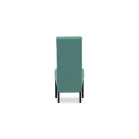 Korne Dining Chair, light blue, Leg colour: like oak - thumbnail 2