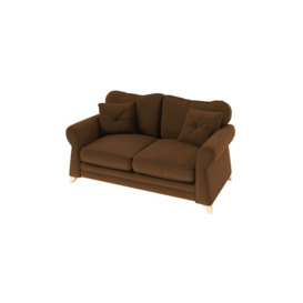 Lear 2 Seater Sofa Bed, brown - thumbnail 2