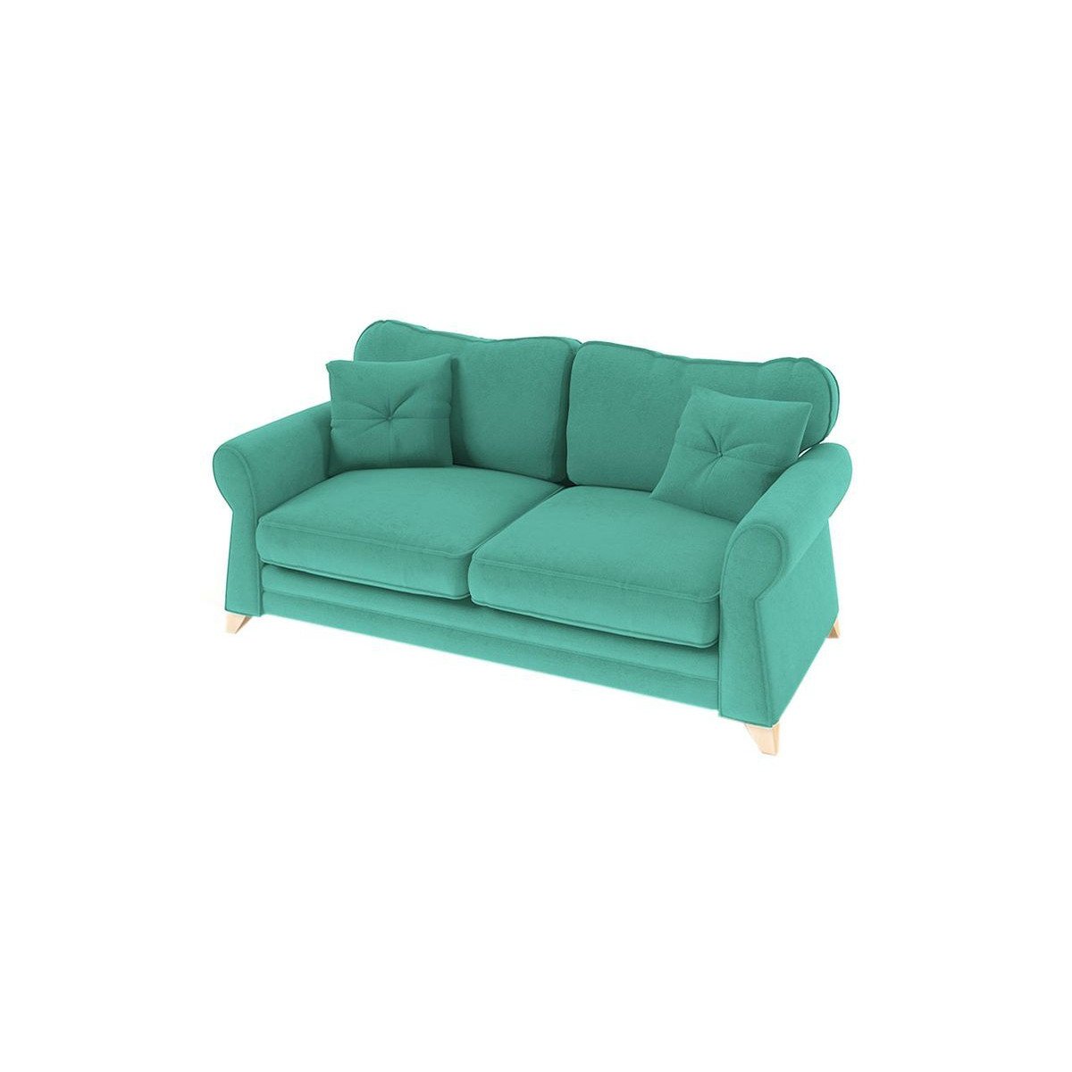 Lear 3 Seater Sofa, light blue