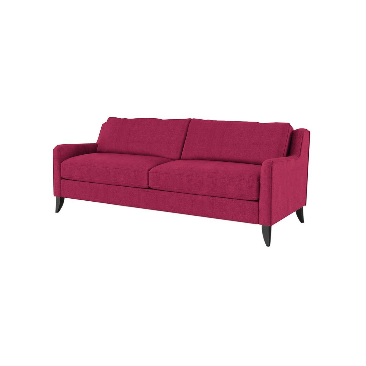 Orson 3 Seater Sofa, dark pink