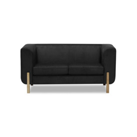 Plia 2 Seater Sofa, black