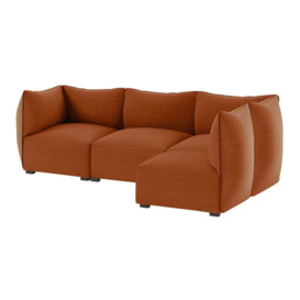 Puzzle Modular Corner Sofa, orange