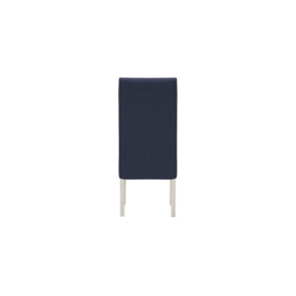Sonitag Dining Chair, navy blue, Leg colour: white - thumbnail 3