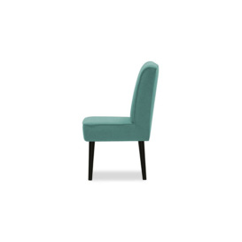 Tagen Dining Chair, light blue, Leg colour: white - thumbnail 3