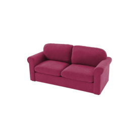 Torec 3 Seater Sofa, dark pink