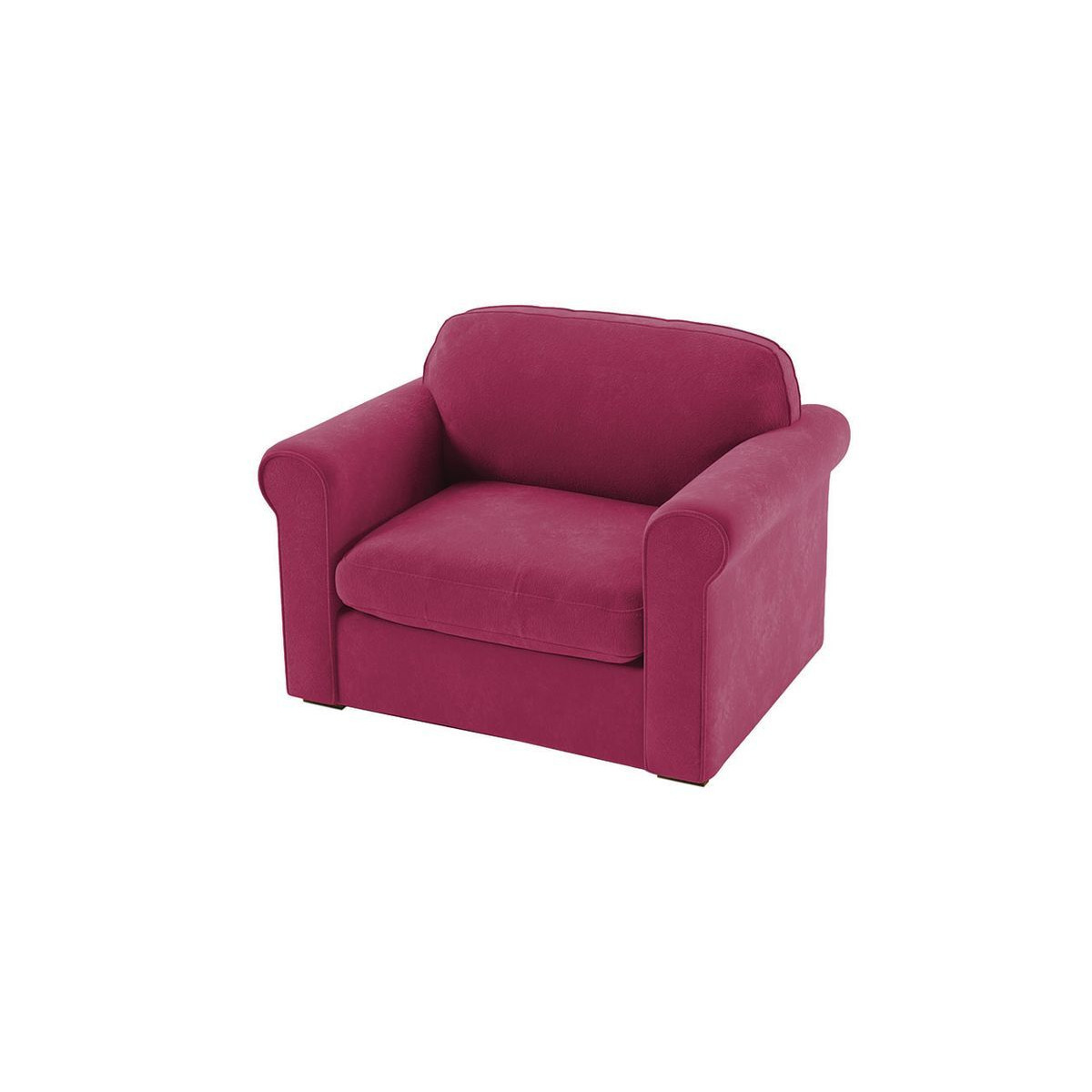 Torec Armchair, dark pink