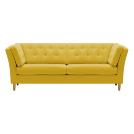 Viko 3 Seater Sofa, yellow - thumbnail 1
