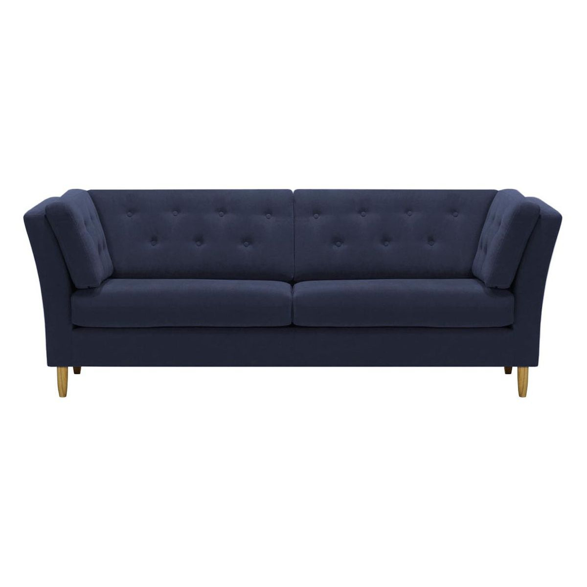 Viko 3 Seater Sofa, navy blue - image 1