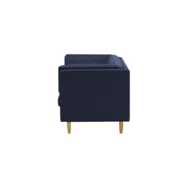 Viko 3 Seater Sofa, navy blue - thumbnail 2