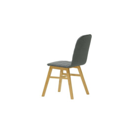 Dao Dining Chair, dark grey, Leg colour: like oak - thumbnail 3