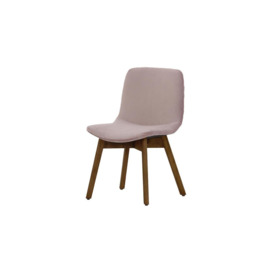 Felton Dining Chair Beech, lilac, Leg colour: dark oak - thumbnail 1