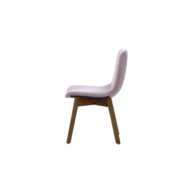 Felton Dining Chair Beech, lilac, Leg colour: dark oak - thumbnail 3
