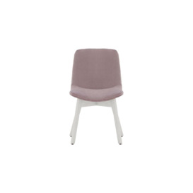 Felton Dining Chair Beech, lilac, Leg colour: white - thumbnail 2