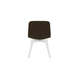 Giza Dining Chair Beech, brown, Leg colour: white - thumbnail 2