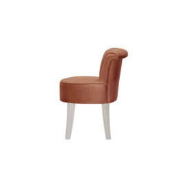 Barto Chair, dirty pink, Leg colour: white - thumbnail 3