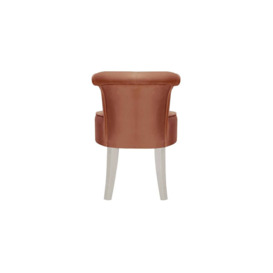Barto Chair, dirty pink, Leg colour: white - thumbnail 2