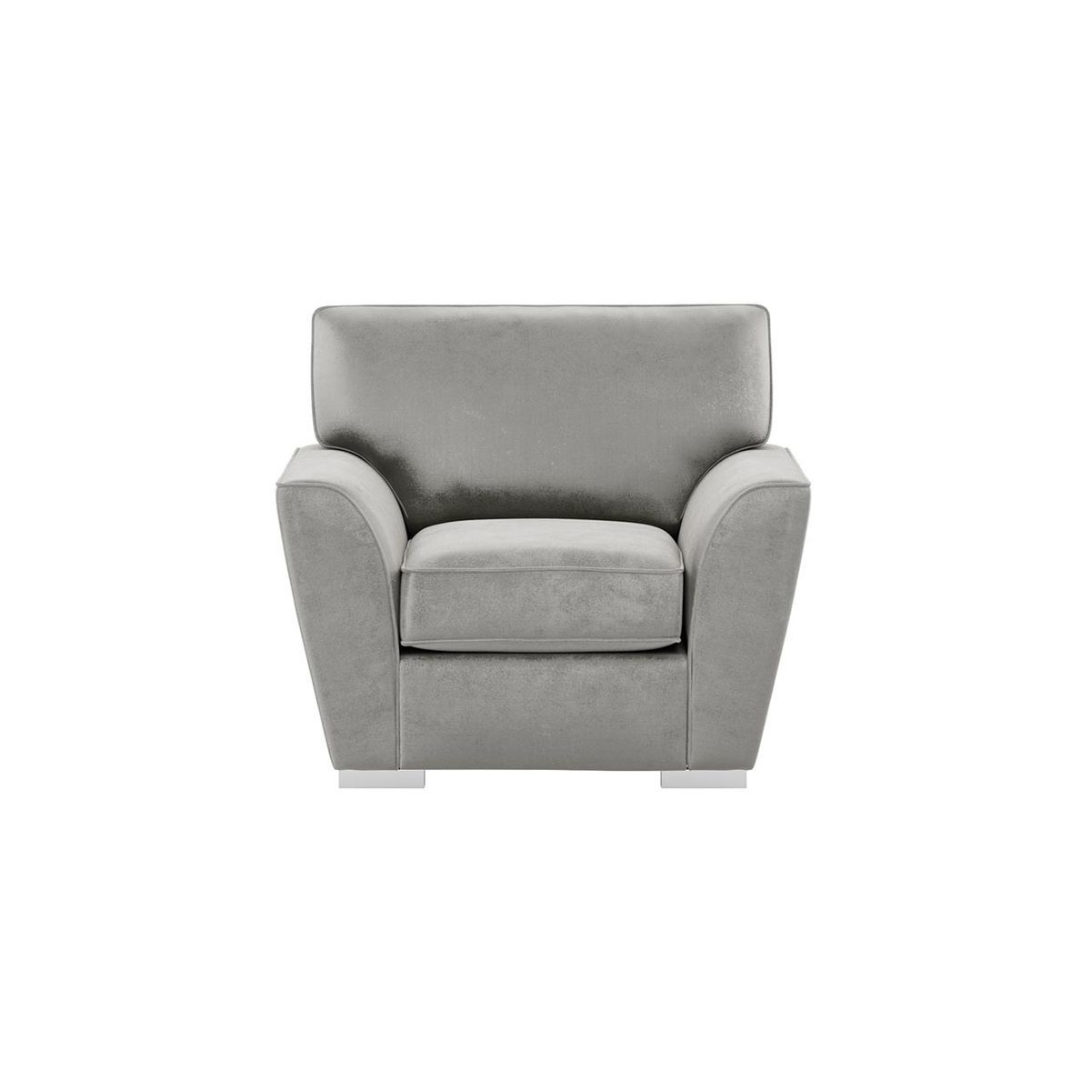 Majestic Armchair, silver - image 1