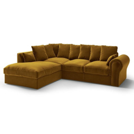 Baron Left Hand Corner Sofa, golden