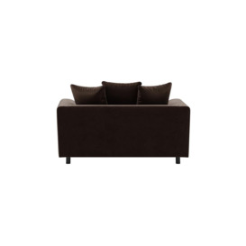 Dillon Velvet 2 Seater Sofa Bed, brown - thumbnail 2
