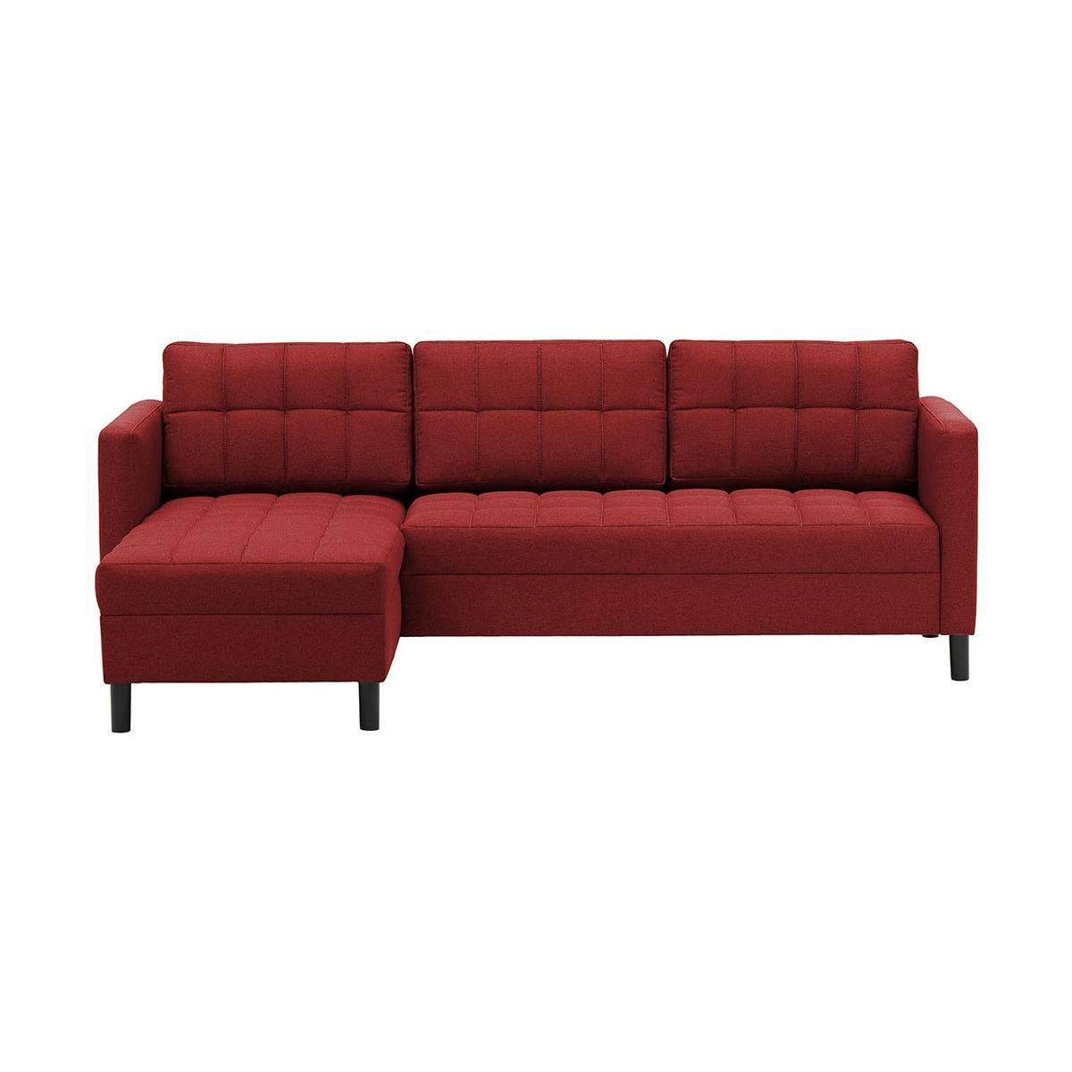 Ludo Universal Corner Sofa Bed, red - image 1