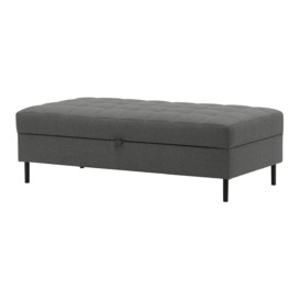 Ludo Universal Corner Sofa Bed, dark grey - thumbnail 3