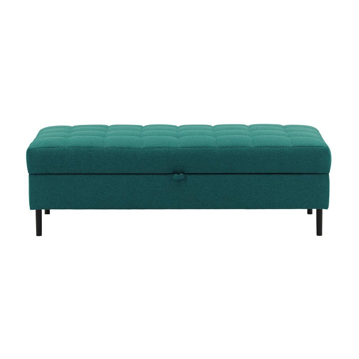 Ludo Footstool with Storage, turquoise - image 1