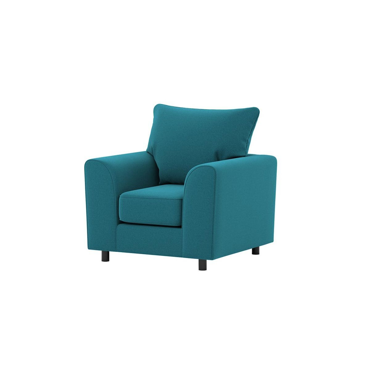 Dillon Armchair, turquoise - image 1