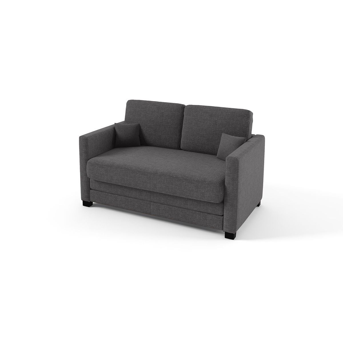 Boom 2 Seater Sofa Bed, dark grey - image 1