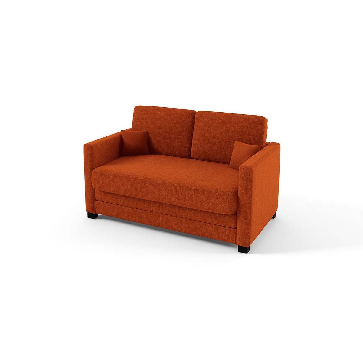 Boom 2 Seater Sofa Bed, orange - image 1