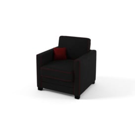Boom Chair Sofa Bed, black, burgundy