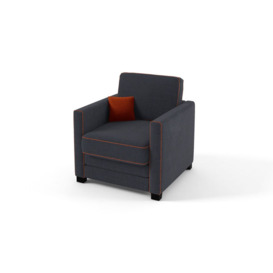 Boom Chair Sofa Bed, blue, orange