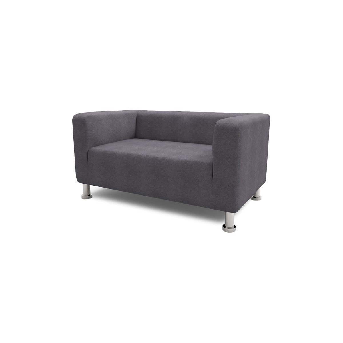 Scala 2 Seater Sofa, dark grey