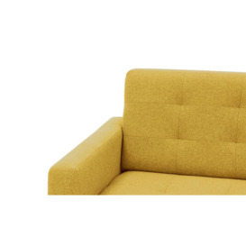 Explorer Corner Sofa Bed With Storage, yellow - thumbnail 2