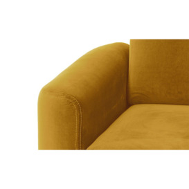 Elegance Corner Sofa Bed With Storage, mustard - thumbnail 2