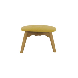 Ducon Mini Children's Footstool, yellow, Leg colour: like oak - thumbnail 3