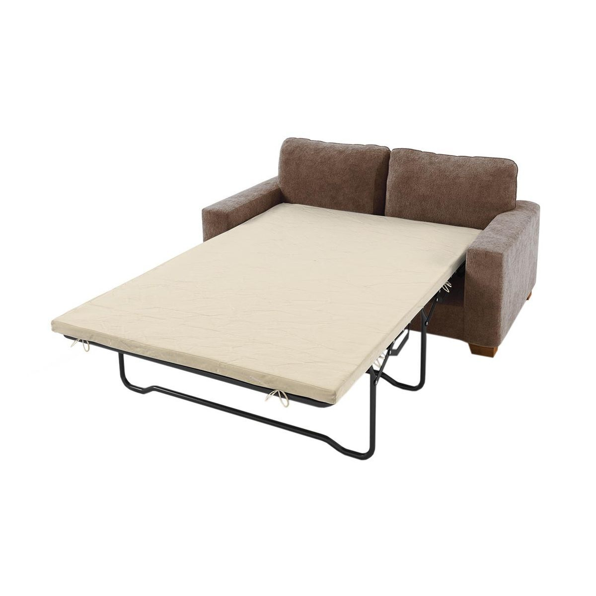 Comet 2 Seater Sofa Bed, light brown - image 1