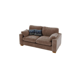 Comet 2 Seater Sofa Bed, light brown - thumbnail 2