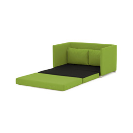Tulip Fold Out Sofa Bed, lime - thumbnail 2
