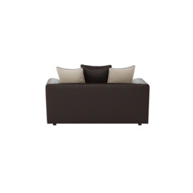 Dillon 2 Seater Sofa Bed, beige/brown - thumbnail 2