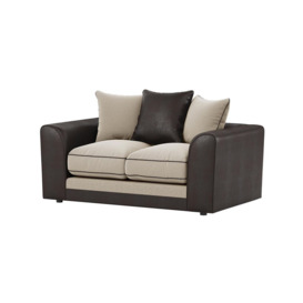 Dillon 2 Seater Sofa Bed, beige/brown