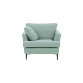 Content Armchair, pastel blue