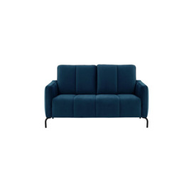 Opus Velvet 2 Seater Sofa, blue