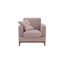 Covex Wood Armchair, lilac, Leg colour: aveo - thumbnail 1
