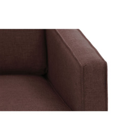 Coco 2 Seater Sofa, burgundy - thumbnail 3
