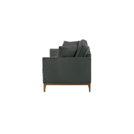 Linara 3 Seater Sofa, graphite, Leg colour: aveo - thumbnail 3