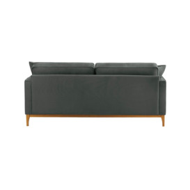 Linara 3 Seater Sofa, graphite, Leg colour: aveo - thumbnail 2