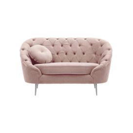Kooper Armchair with quilting, lilac, Leg colour: chrome metal - thumbnail 1