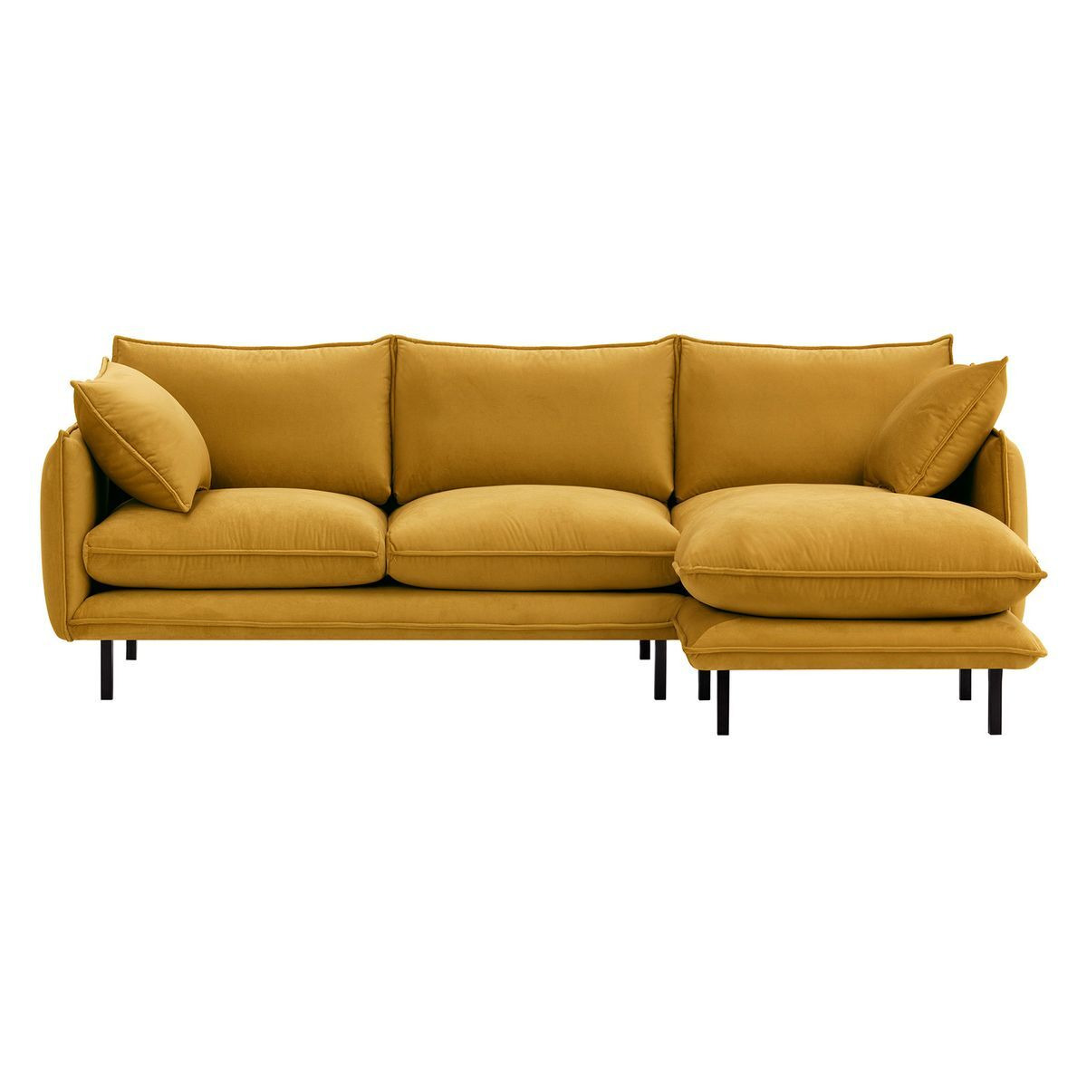 Nimbus Right Hand Corner Sofa, golden - image 1