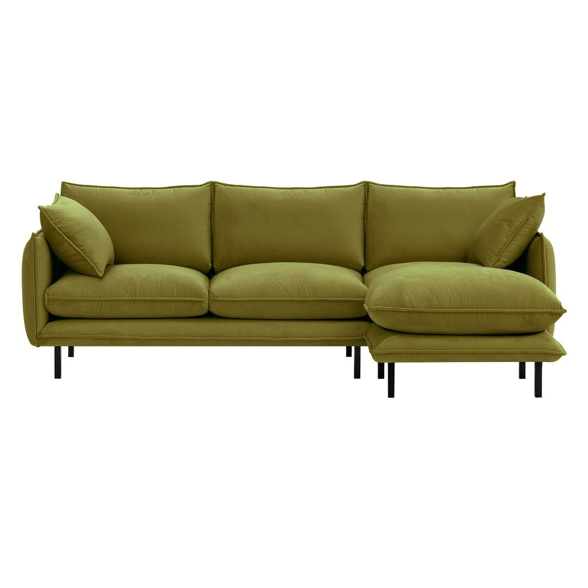 Nimbus Right Hand Corner Sofa, olive green - image 1