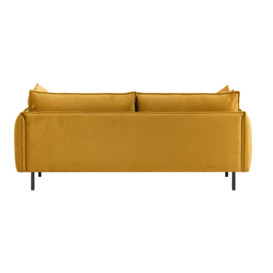 Nimbus 3 Seater Sofa, golden - thumbnail 2